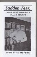Image for Sudden Fear: The Horror And Dark Suspense of Dean R. Koontz.