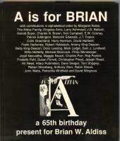 Image for A Is For Brian: A 65th Birthday Present For Brian W. Aldiss From His Family, Friends, Colleagues and Admirers (signed by Aldiss).