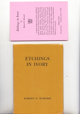 Image for Etchings In Ivory: Poems In Prose (1st printing + publisher's card).