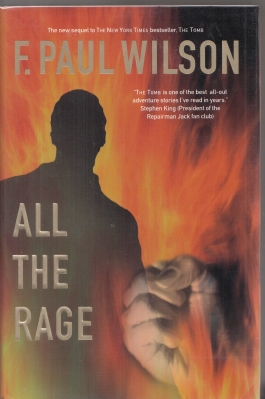 Image for All The Rage: A Repairman Jack Novel (inscribed & dated + signed proof copy).