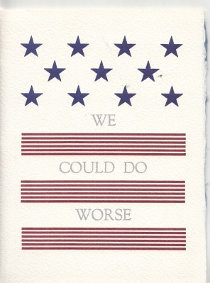 Image for We Could Do Worse (signed/ltd)..