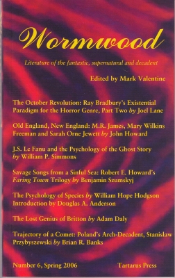 Image for Wormwood no 6,  Literature Of The Fantastic, Supernatural and Decadent.