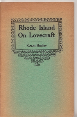 Image for Rhode Island On Lovecraft (signed by Donald M. Grant).