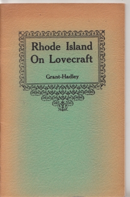 Image for Rhode Island On Lovecraft (signed by Donald M. Grant).