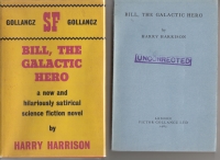 Image for Bill, The Galactic Hero (+ uncorrected book proof).