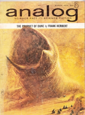 Image for Analog Science Fact/Science Fiction (large-size) March 1965 issue.