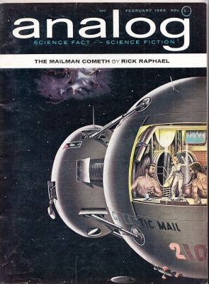 Analog Science Fact/Science Fiction (large-size) February 1965 issue. Image for Analog Science Fact/Science Fiction (large-size) February 1965 issue.