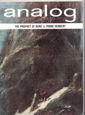 Image for Analog Science Fact/Science Fiction (large-size) January 1965 issue.