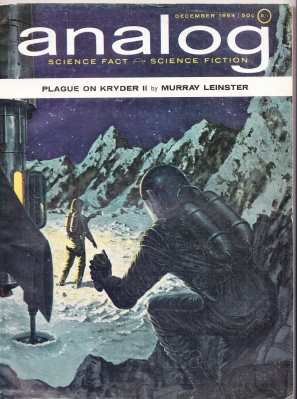 Image for Analog Science Fact/Science Fiction (large-size) December 1964 issue.