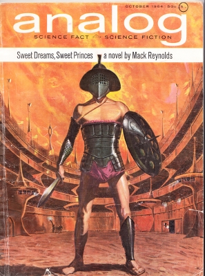 Image for Analog Science Fact/Science Fiction (large-size) October 1964 issue.