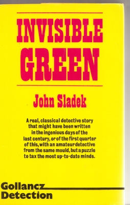 Image for Invisible Green: A Thackeray Phin Mystery.
