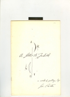 Image for A Letter To Judith: A Work Of Poetry.