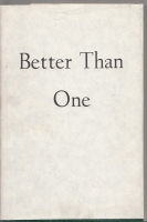 Image for Better Than One (signed by both authors).