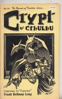 Image for Crypt Of Cthulhu Vol 3 no 9: Weird Tales Tribute issue (whole no. 25).