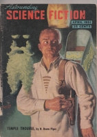 Image for Astounding Science Fiction (April 1951).