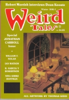 Image for Weird Tales no 299: Jonathan Carroll Special Issue.