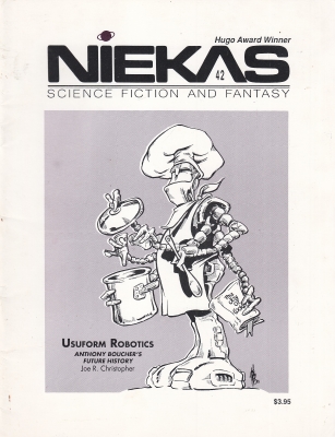 Image for Niekas: Science Fiction And Fantasy no 42.