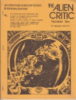 Image for The Alien Critic vol 3 no 3 (whole no 10).