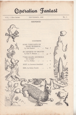 Image for Operation Fantast vol 1 no 2 (new series)