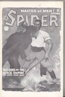 Image for The Spider: Builders Of The Black Empire.