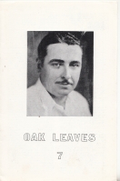 Image for Oak Leaves vol 1 no 7.