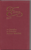 Image for Faunus: The Journal Of The Friends Of Arthur Machen no 7.