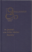 Avallaunius:The Journal Of The Arthur Machen Society no. 16. Image for Avallaunius:The Journal Of The Arthur Machen Society no. 16.