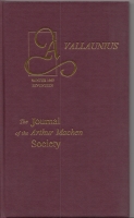 Image for Avallaunius:The Journal Of The Arthur Machen Society no. 17.