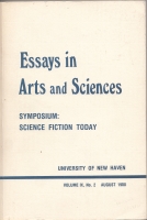 Essays In Arts And Sciences Symposium: Science Fiction Today. Image for Essays In Arts And Sciences Symposium: Science Fiction Today.