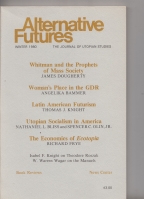 Image for Alternative Futures: The Journal Of Utopian Studies Winter 1980 (vol 3 no. 1).