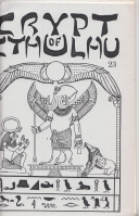 Image for Crypt Of Cthulhu Vol 3 no 7: (whole no. 23).