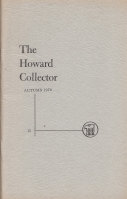 Image for The Howard Collector vol 3 no 1 (whole no 13).