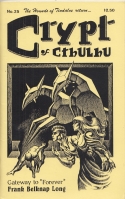 Image for Crypt Of Cthulhu Vol 3 no 9: Weird Tales Tribute issue (whole no. 25).