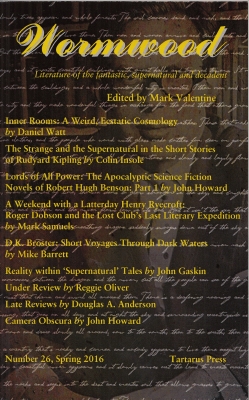 Image for Wormwood no 26: Literature Of The Fantastic, Supernatural and Decadent.