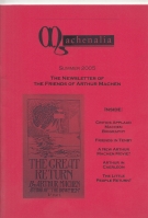 Image for Machenalia: The Newsletter of The Friends of Arthur Machen Summer 2005.