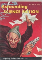 Image for Astounding Science Fiction (April 1954).