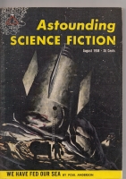 Image for Astounding Science Fiction (August 1958).