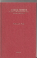 Image for Gothic Fiction: A Master List Of Twentieth Century Criticism And Research.