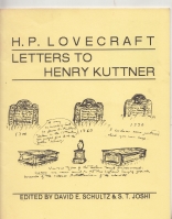 Image for H. P. Lovecraft: Letters To Henry Kuttner.