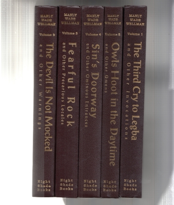 Image for The Selected Stories of Manly Wade Wellman: Volume One - Volume Five.