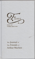Image for Faunus: The Journal Of The Friends Of Arthur Machen no 39.