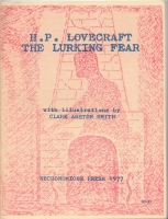 Image for The Lurking Fear With Illustrations By Clark Ashton Smith.
