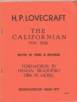 Image for The Californian 1934-1938 (signed/limited).