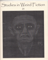 Image for Studies In Weird Fiction no 25.