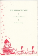 Image for The Kiss of Death: A Peter Diaond Mystery.
