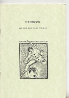 Image for The Man Who Went Too Far (60 numbered copies).