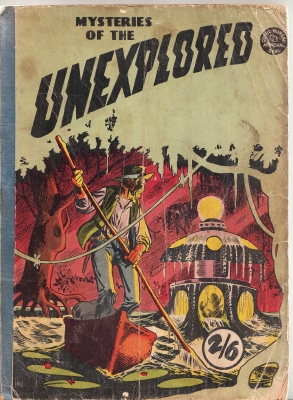 Image for Mysteries of the Unexplored Comic Album.