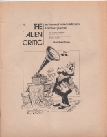 Image for The Alien Critic vol 2 no 2 (whole no 5).