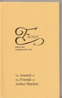Image for Faunus: The Journal Of The Friends Of Arthur Machen no 41.