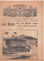 Image for Jack Wright And His Electric Stage; or, Leagued Against The James Boys.